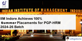 IIM Indore Achieves 100% Summer Placements for PGP-HRM 2024–26, Record High Stipend INR 4 Lakhs